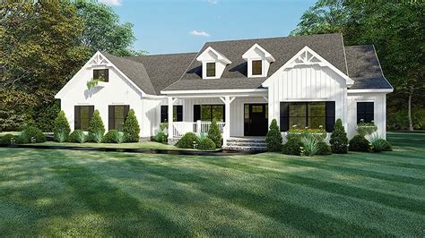 4 Bedroom Ranch House Plan With 2300 Square Feet | Farmhouse style house, Modern farmhouse plans ...