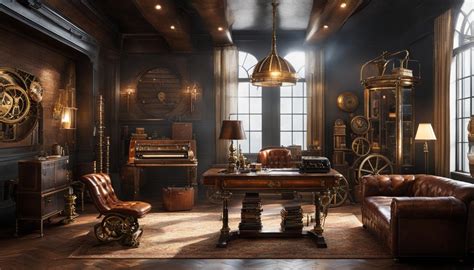 Steampunk Furniture: Transform Your Space with Retro-Futuristic Flair