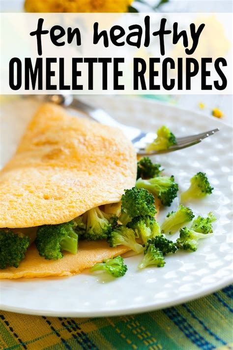 10 healthy omelet recipes