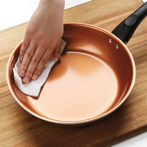 4-Quart Copper Ceramic Nonstick Saute Pan | Sautés and Frying Pans ...
