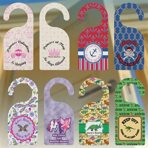 Custom door hangers galore! Great for kids and adults! Customize your own right on our website ...