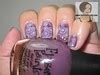 Nail Stamp Art: Finger Paints Nail Polish in Purple Pinstripe and XL ...