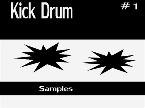 Kick Drum Samples #1