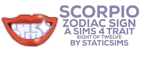 Sims 4 zodiac traits mod - jcbda