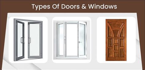 Types of Doors & Windows Used in Building Construction