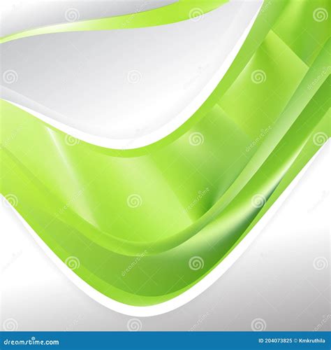 Lime Green Background Design Template Stock Illustration - Illustration ...