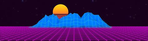 Retrowave Sun World Map Wallpaper, Eyes Wallpaper, Rainbow Wallpaper ...