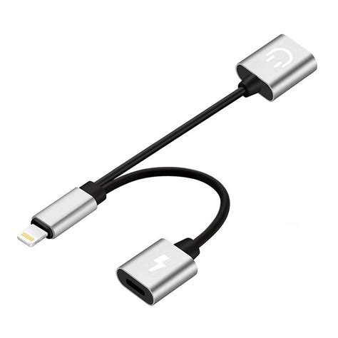 Lightning Splitter Cable for 1 to 2 Y Adapter Cable Music Charging – axGear.ca