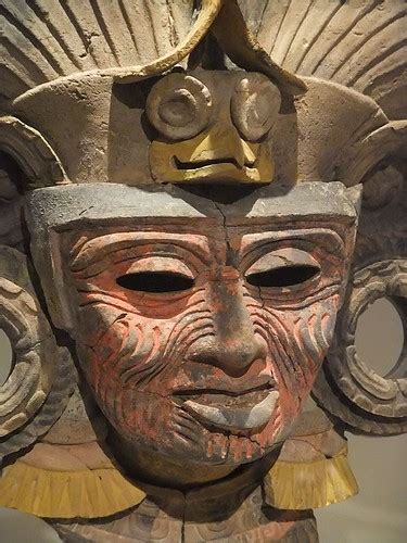 Mask from an Incense Burner Portraying the Old Deity of Fi… | Flickr