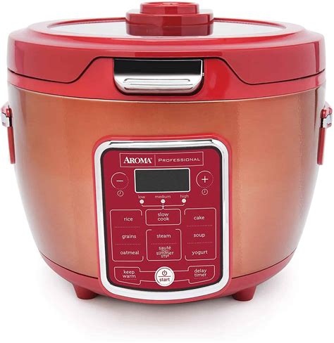 Aroma Professional 20-Cup Rice Cooker ARC-1230R Review - We Know Rice