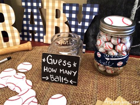 Baseball Themed Baby Shower - Aspen Jay