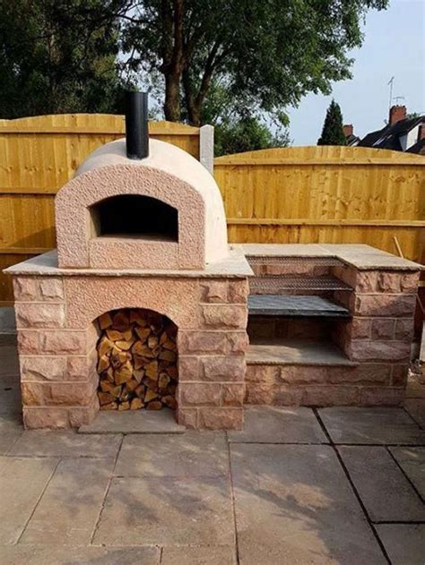 25 Best DIY Backyard Brick Barbecue Ideas | Pizza oven kits, Built in ...