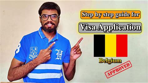 How to submit a visa application for Belgium - YouTube