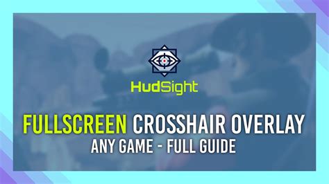 Crosshair overlay on ANY GAME | Fullscreen included! | 2021 (HudSight ...