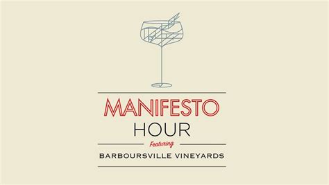 Manifesto Hour: Wine Tasting w/ Barboursville Vineyards, 2818 W Broad St, Richmond, 9 April 2024 ...