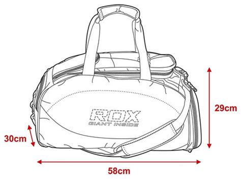 Duffel Bag Size Chart | semashow.com