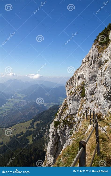 Hiking in the Bavarian Alps, Germany Stock Photo - Image of mountains ...