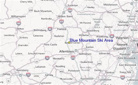 Blue Mountain Resort Ski Resort Guide, Location Map & Blue Mountain Resort ski holiday accommodation