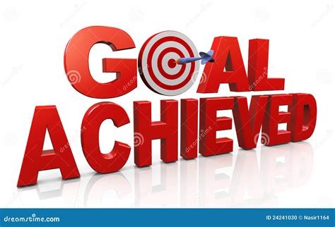 Achieving Goals And Targets Stock Photo - Image: 24241030