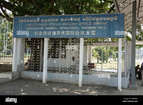 Bandaranaike Memorial International Conference Hall on Bauddhaloka Mawatha,Colombo, Sri Lanka ...