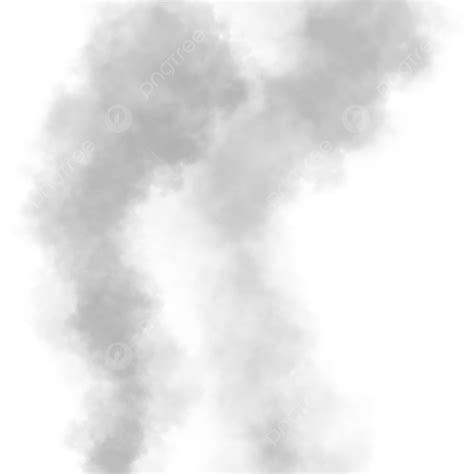 Steam Smoke PNG Transparent, Black And White Steam Smoke Simple Effect ...