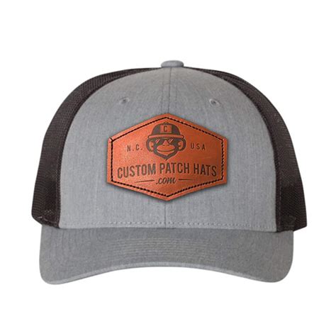 Custom Patch Hats - Order Custom Leather Patch Hats