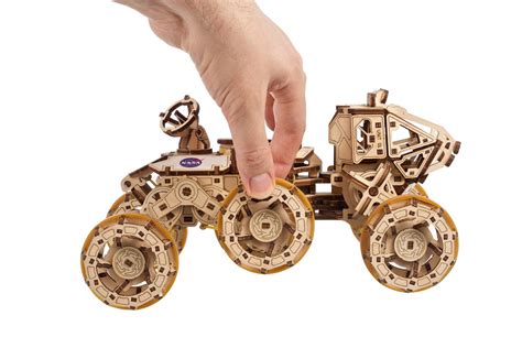 Ugears DIY 3D model kit Manned Mars Rover