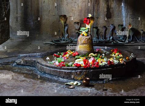 India, Odisha, Bhubaneswar, Parasuramesvara temple, lingam Stock Photo ...