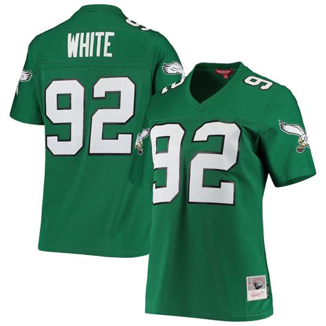 Women's Philadelphia Eagles Reggie White Mitchell & Ness Kelly Green ...