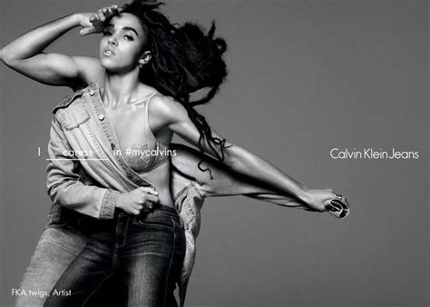 FKA twigs & Kaner Flex by David Sims for Calvin Klein Jeans Spring 2016 ...