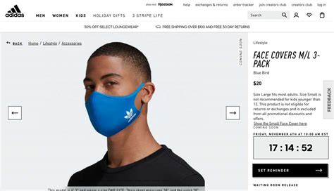 The Adidas face mask is finally back in stock after selling out 3 ...