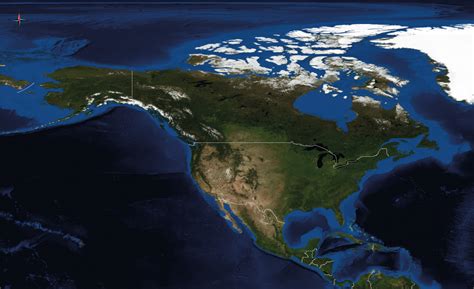 US Satellite Map, USA Satellite Map