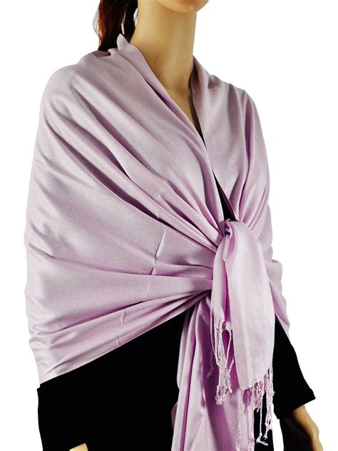 Large Solid Color Pashmina Shawl Wrap Scarf 78" X 28" - Walmart.com