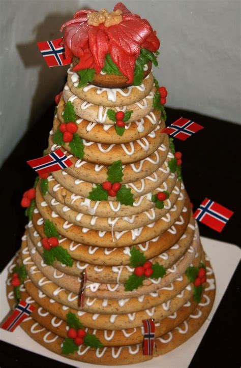 Kransekake brukes i høytidelige anledninger. Kransekake is used in special occations, like ...