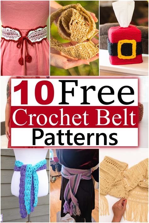 10 Free Crochet Belt Patterns - DIY Crafts Life