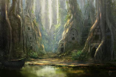 Fantasy Forest Ruins images