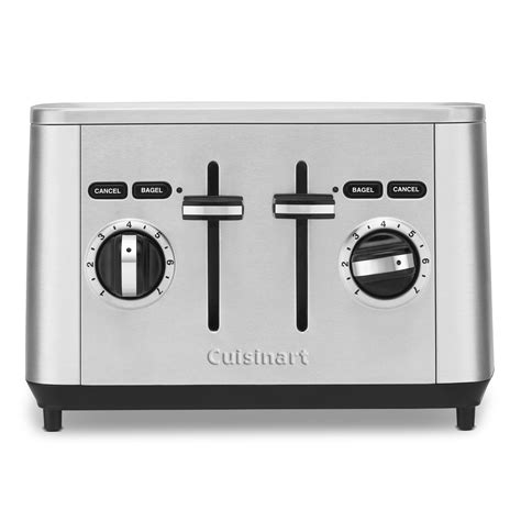 Cuisinart Stainless Steel 4-Slice Toaster, CPT-14WM – The Market Depot