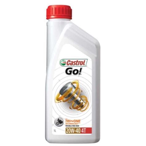 1pc Castrol Go 20W-40 4T 1L Original Motorcycle Oil / Langis para sa ...