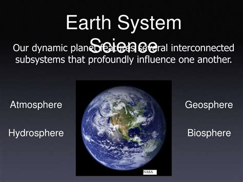 Four Subsystems Of The Earth Ppt - The Earth Images Revimage.Org