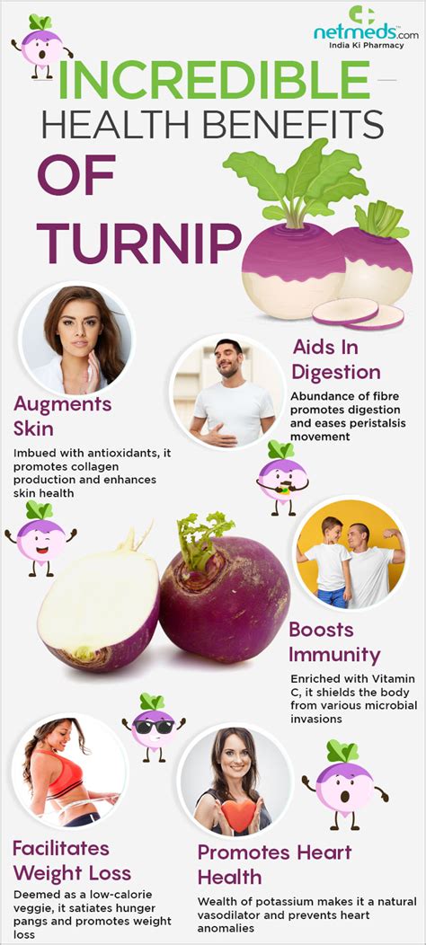 Turnips: Spectacular Benefits Of Adding This Winter Veggie To Your Diet - Infographic