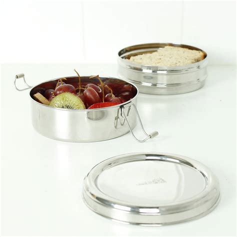 stainless steel lunch boxes by green tulip ethical living | notonthehighstreet.com