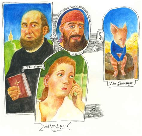 Ian Schoenherr: Characters from a Lost Novel