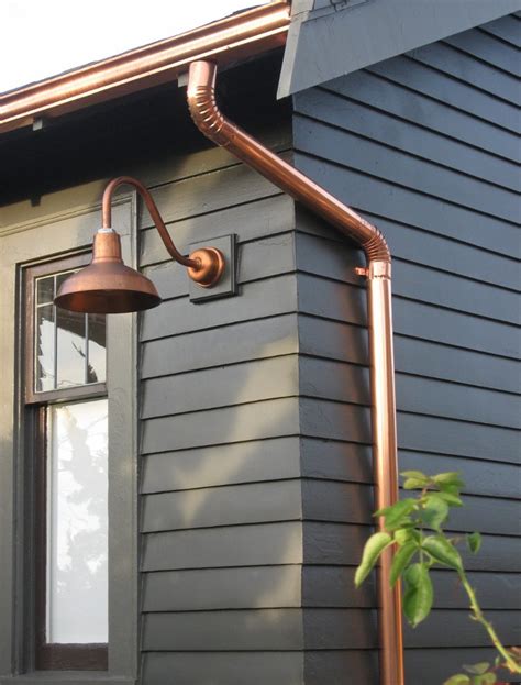 Copper Gooseneck Lighting for 1920s Craftsman Style Home | Blog | BarnLightElectric.com