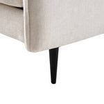 Bari Light Beige Fabric Sofa | daals