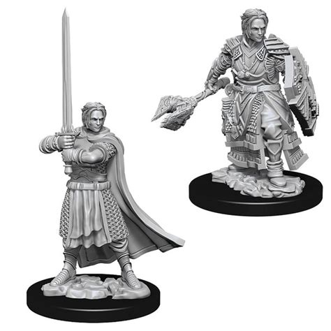 Dungeons & Dragons Miniatures: Human Cleric (2019) – Dragons Den Games