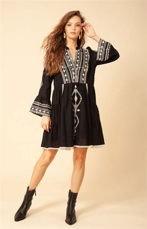 Tasha Embroidered Dress