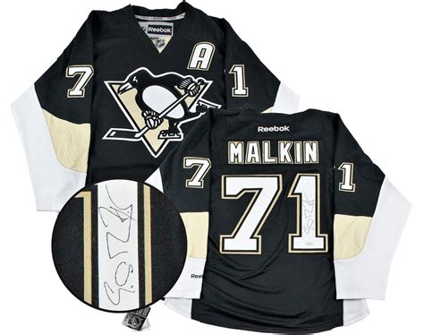 Evgeni Malkin Autographed Pittsburgh Penguins Jersey – House of Hockey