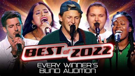 Blind Auditions of every The Voice 2022 WINNER! | Mega Compilation ...