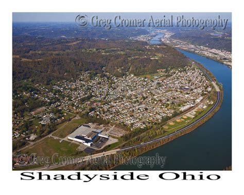 Aerial Photo of Shadyside, Ohio – America from the Sky