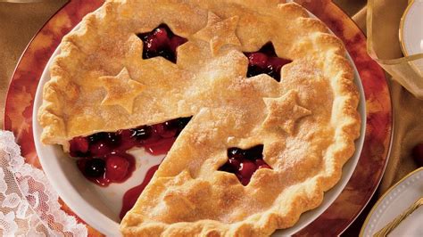 Cherry-Blueberry Pie Recipe - Pillsbury.com